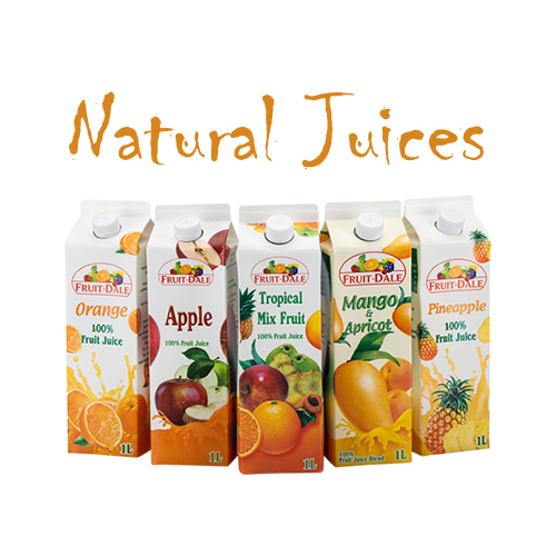 100% Natural Juices